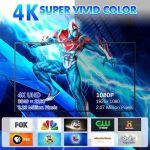 آنتن تلویزیون بدون کابل، آنتن 4K HDTV برای تلویزیون هوشمند داخلی و خارجی - تصویر 6
