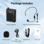 تقویت‌کننده صدا و میکروفون قابل حمل TONOR - تصویر 9