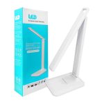چراغ مطالعه شارژی رومیزی لمسی تاشو TD10-LED