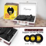 گرامافون چمدانی Trynnay - تصویر 6