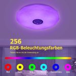 چراغ سقفی اسپیکردار LED Wholede با قابلیت تنظیم نور و بلندگوی بلوتوث - Image 8