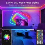 ریسه نئون فلکسی LED AILBTON کنترل با اپلیکیشن/ریموت 10 متری - تصویر 14