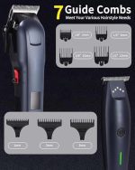 ست ماشین اصلاح شارژی موی حرفه‌ای مردانه PRO fessional - Image 8