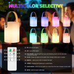 چراغ رومیزی فضای باز MALUX با کنترل از راه دور - تصویر 6