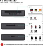 رم‌ ریدر چندکاره BENFEI مدل USB-C 4-in-1 با سرعت 104MB/sرم‌ ریدر چندکاره - Image 8