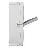 کلید و پریز ترکیبی دوطرفه عمودی VISIO IP54 - تصویر 4