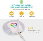 چراغ مطالعه رومیزی LED مافیتی Mafiti دارای چراغ پایه RGB تغییر رنگ - Image 5
