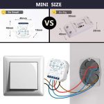 سوئیچ چراغ هوشمند برند LORATAP مدل RR500W پک دو عددی - تصویر 4