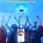 چراغ سقفی اسپیکردار LED Wholede با قابلیت تنظیم نور و بلندگوی بلوتوث - Image 6