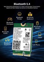 کارت وای فای NICGIGA WiFi 7 مدل BE200 NGW