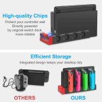 استند و شارژر کنترلر ننتیندو سوئیچ OLED تا ۴ عدد جوی‌پد - Image 5