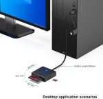 رم‌ ریدر چندکاره BENFEI مدل USB-C 4-in-1 با سرعت 104MB/sرم‌ ریدر چندکاره - Image 7