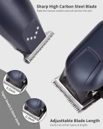 ست ماشین اصلاح شارژی موی حرفه‌ای مردانه PRO fessional - Image 6