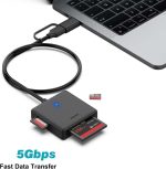 رم‌ ریدر چندکاره BENFEI مدل USB-C 4-in-1 با سرعت 104MB/sرم‌ ریدر چندکاره - Image 6
