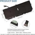 باتری لپ‌تاپ Dell مدل 722KK برای Dell XPS 13 9300 (2020) - Image 3