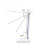 چراغ مطالعه شارژی رومیزی لمسی تاشو TD10-LED - تصویر 6