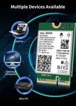 کارت وای فای NICGIGA WiFi 7 مدل BE200 NGW - Image 2