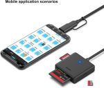 رم‌ ریدر چندکاره BENFEI مدل USB-C 4-in-1 با سرعت 104MB/sرم‌ ریدر چندکاره - Image 5