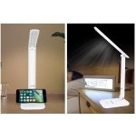 چراغ مطالعه شارژی رومیزی لمسی تاشو TD10-LED - تصویر 7