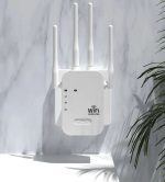 تقویت‌کننده وای‌فای AXFEE مدل Q1-36 با پورت اترنت WIFI REPEATER 5G - Image 4