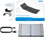 کیبورد بلوتوث تاشو کوچک eSynic کیبورد بی‌سیم مدل HB066 - تصویر 2