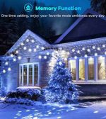 ریسه LED آویز برفی LITOHOM مدل  ‎QY-LED-IC131-240 - تصویر 3