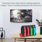 استند و شارژر کنترلر ننتیندو سوئیچ OLED تا ۴ عدد جوی‌پد - Image 2