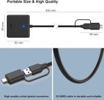 رم‌ ریدر چندکاره BENFEI مدل USB-C 4-in-1 با سرعت 104MB/sرم‌ ریدر چندکاره - Image 4