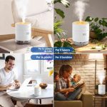 رطوبت‌ساز رومیزی بخار سرد GAOJIE مدل WSQ01 - تصویر 8