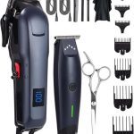 ست ماشین اصلاح شارژی موی حرفه‌ای مردانه PRO fessional