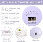 لامپ UV LED مخصوص ناخن ROEXUN مدل ROEXUN - تصویر 4