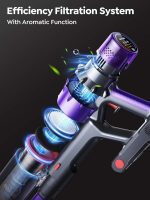 جاروبرقی شارژی بی‌سیم SMOTURE مدل VC80 - Image 3