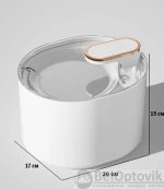 آبخوری اتوماتیک 3 لیتری سگ و گربه Pet Water Dispenser 2118 - تصویر 8