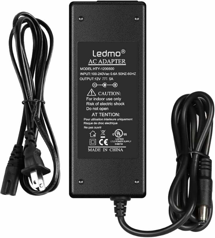1 آداپتور برند LEDMO مدل 12ولت 5A Power Supply - تصویر 1