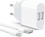 کابل  Lightning و شارژ آیفون USB کابل ۲ متری ۵ ولت ۲.۱ آمپر - تصویر 7