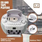 رادیو، سی‌دی ، کاست و اسپیکر بلوتوثی  Retekess TR621 - تصویر 3