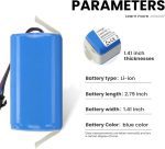 باتری جایگزین ANTIEE 3400mAh برای جارو رباتیک - تصویر 7