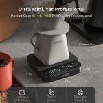 ترازوی قهوه کوچک KASTWAVE با زمان‌بندی خودکار - تصویر 7