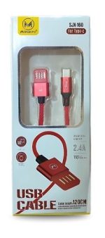 کابل 1 متری USB به Type-C  مارک MiMacro  مدل SJX-160 - تصویر 2