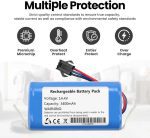 باتری جایگزین ANTIEE 3400mAh برای جارو رباتیک - تصویر 6
