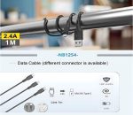 کابل 1 متری USB به Type-C با جریان 2.4 آمپر برند Mimacro مدل SJK-157 - Image 3