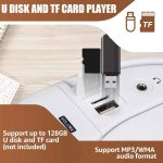 رادیو، سی‌دی ، کاست و اسپیکر بلوتوثی  Retekess TR621 - تصویر 5