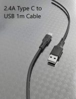 کابل 1 متری USB به Type-C با جریان 2.4 آمپر برند Mimacro مدل SJK-157