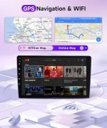 مانیتور خودرو 9 اینچی 8 هسته ۴G+۶۴G برای مرسدس بنز برند Rimoody - تصویر 4