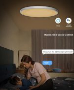 چراغ سقفی هوشمند LED کنترل دار Coolle دارای حالت RGB - Image 3