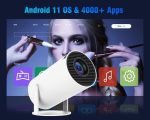 ویدئو پروژکتور Alwtniet مدل HY300 Pro آندروید 11 و 4K - تصویر 9