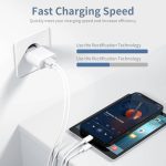کابل  Lightning و شارژ آیفون USB کابل ۲ متری ۵ ولت ۲.۱ آمپر - تصویر 3