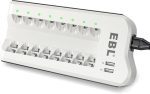 شارژر باتری ۸ بای ارتقا یافته EBL با ۲ پورت USB برای باتری‌های قابل شارژ AA AAA Ni-MH Ni-CD (808U) - Image 3
