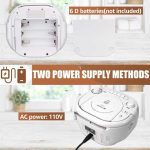 رادیو، سی‌دی ، کاست و اسپیکر بلوتوثی  Retekess TR621 - تصویر 9