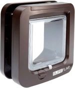 درب تردد حیوانات خانگی SureFlap Microchip قهوه‌ای SUR101BR